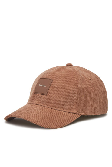 Calvin Klein Шапка с козирка Corduroy K50K512612 Бежов - Mera.bg