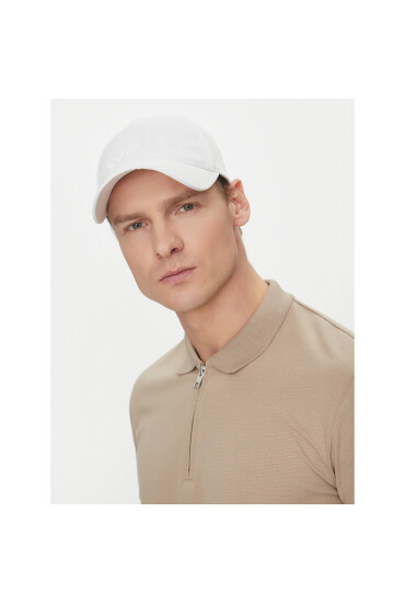Calvin Klein Шапка с козирка K50K511987 Бял - Mera.bg
