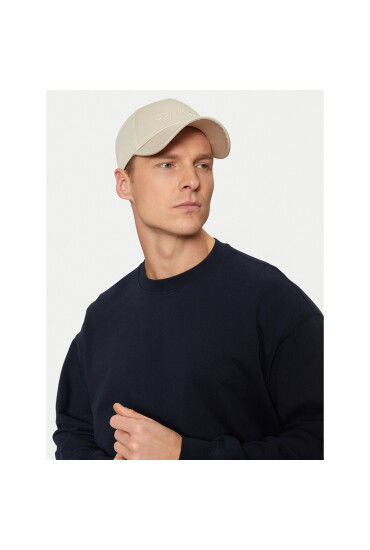 Calvin Klein Шапка с козирка K50K511987 Екрю - Mera.bg