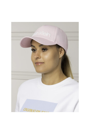 Calvin Klein Шапка с козирка Logo Embroidery Cap K60K605933 TEA - Mera.bg