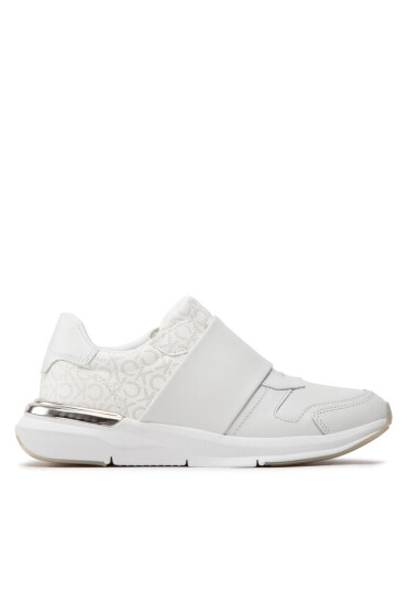 Calvin Klein Сникърси Flexi Run Slip On- Mono Mix HW0HW01061 White Mono Mix 0K5 - Mera.bg