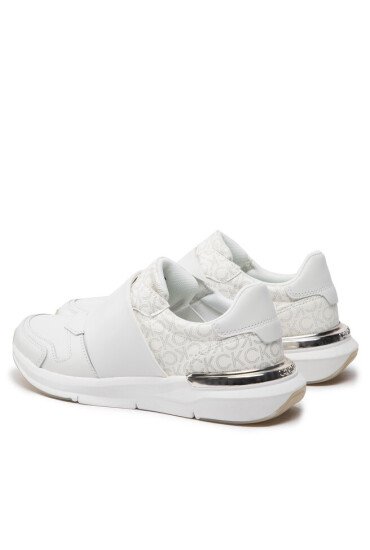 Calvin Klein Сникърси Flexi Run Slip On- Mono Mix HW0HW01061 White Mono Mix 0K5 - Mera.bg
