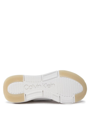Calvin Klein Сникърси Flexi Run Slip On- Mono Mix HW0HW01061 White Mono Mix 0K5 - Mera.bg