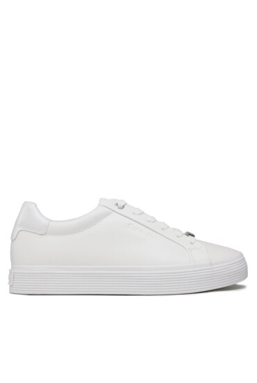 Calvin Klein Сникърси Vulc Lace Up HW0HW01372 Triple White 0K4 - Mera.bg