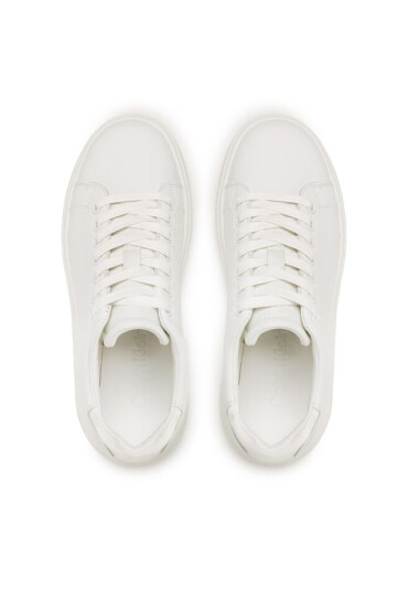 Calvin Klein Сникърси Raised Cupsole Lace Up HW0HW01425 Бял - Mera.bg