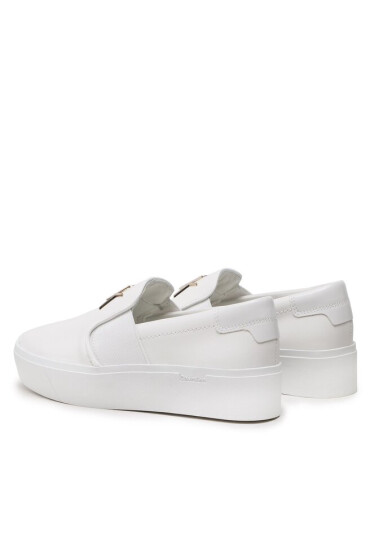 Calvin Klein Сникърси Flatform Cupsole Slip On W/Hw HW0HW01421 Бял - Mera.bg