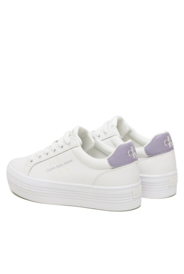 Calvin Klein Сникърси Vulc Flatform YW0YW01223 White Mix 0K5 - Mera.bg