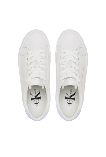 Calvin Klein Сникърси Vulc Flatform YW0YW01223 White Mix 0K5 - Mera.bg