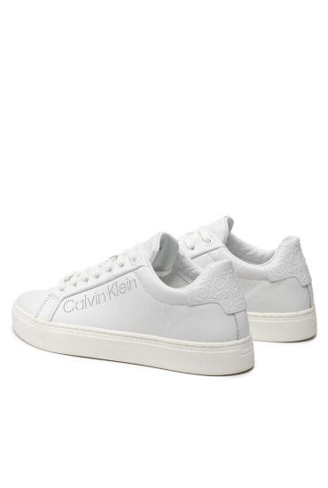 Calvin Klein Сникърси Cupsole Lace Up Perf HW0HW00768 Triple White 0K4 - Mera.bg