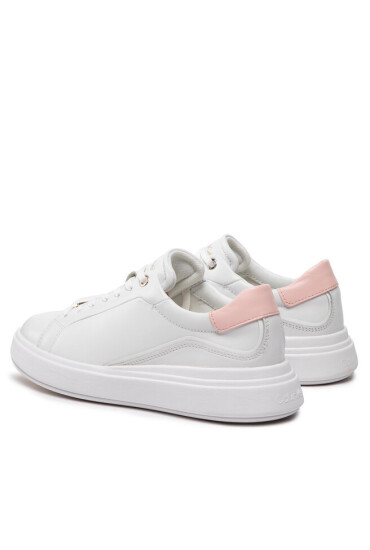 Calvin Klein Сникърси Gend Neut Lace Up Lth HW0HW00919 Бял - Mera.bg