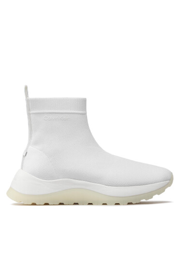 Calvin Klein Сникърси 2 Piece Sole Sock Boot-Knit HW0HW01338 Бял - Mera.bg