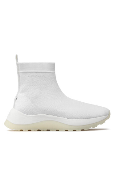 Calvin Klein Сникърси 2 Piece Sole Sock Boot-Knit HW0HW01338 Бял - Mera.bg