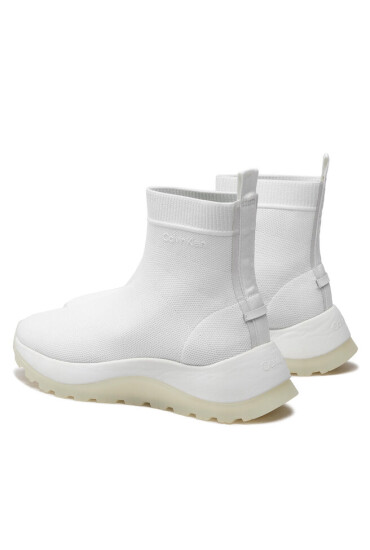 Calvin Klein Сникърси 2 Piece Sole Sock Boot-Knit HW0HW01338 Бял - Mera.bg