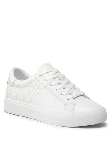 Calvin Klein Сникърси Vulc Lace Up-Mono Mix FW0FW06523 White Mono Mix OK5 - Mera.bg
