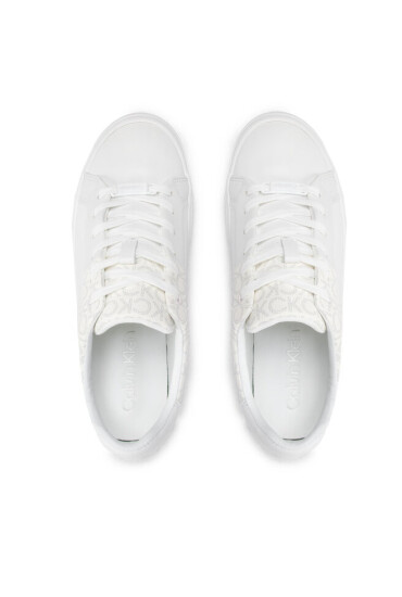 Calvin Klein Сникърси Vulc Lace Up-Mono Mix FW0FW06523 White Mono Mix OK5 - Mera.bg