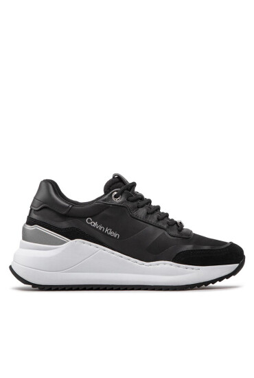 Calvin Klein Сникърси Internal Wedge Lace Up HW0HW00917 Ck Black BAX - Mera.bg