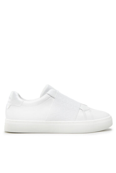 Calvin Klein Сникърси Cupsole Slip On HW0HW013250K7 Бял - Mera.bg