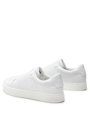 Calvin Klein Сникърси Cupsole Slip On HW0HW013250K7 Бял - Mera.bg