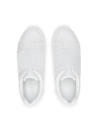 Calvin Klein Сникърси Cupsole Slip On HW0HW013250K7 Бял - Mera.bg