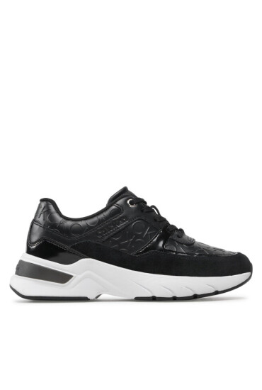 Calvin Klein Сникърси Elevated Runner Lace Up-Hf Mix HW0HW01336 Ck Black BAX - Mera.bg