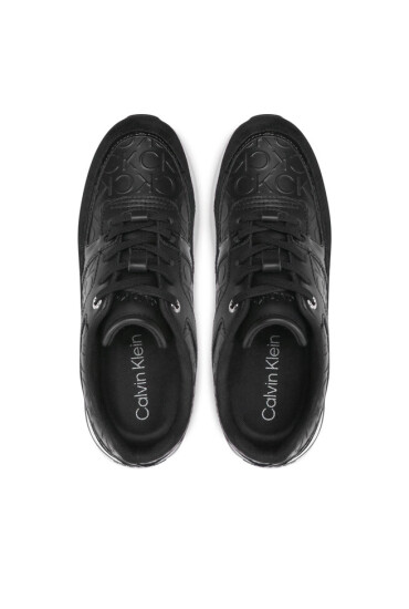 Calvin Klein Сникърси Elevated Runner Lace Up-Hf Mix HW0HW01336 Ck Black BAX - Mera.bg