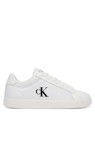 Calvin Klein Сникърси 3 Cupsole Laceup Pu Mg YW0YW01781 Бял - Mera.bg