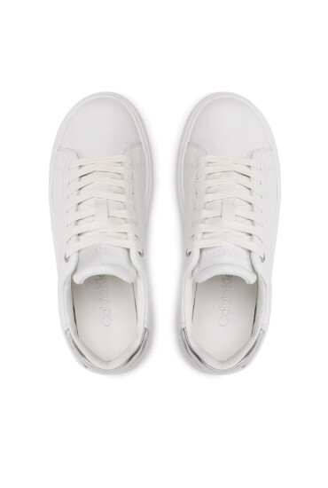 Calvin Klein Сникърси Raised Cupsole Lace Up HW0HW01517 Bright White YBR - Mera.bg