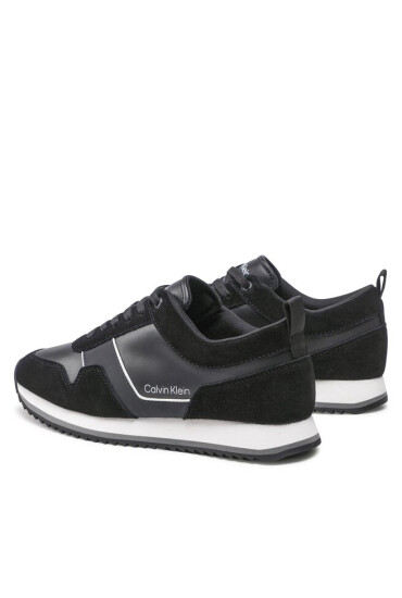 Calvin Klein Сникърси Low Top Lace Up Lth HM0HM00881 Pvh Black BEH - Mera.bg