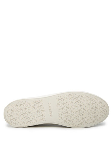 Calvin Klein Сникърси Vulc High Top HW0HW01343 White/Pale Gold 0LC - Mera.bg
