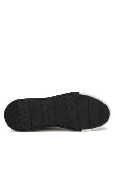 Calvin Klein Сникърси Heel Cupsole Lace Up-Lth Mix HW0HW01209 Ck Black BAX - Mera.bg