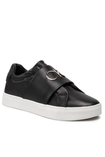 Calvin Klein Сникърси Cupsole Slip On HW0HW00780 Ck Black BAX - Mera.bg