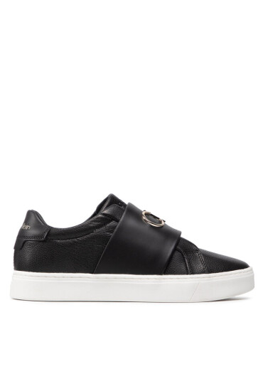 Calvin Klein Сникърси Cupsole Slip On HW0HW00780 Ck Black BAX - Mera.bg