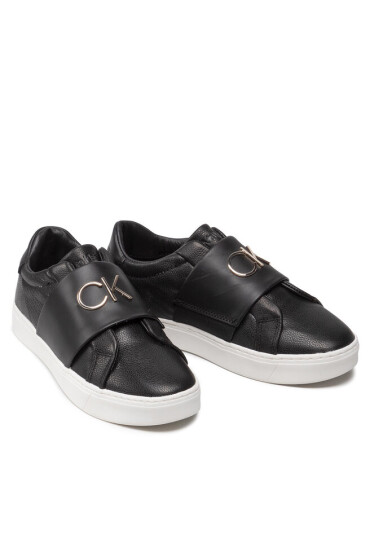 Calvin Klein Сникърси Cupsole Slip On HW0HW00780 Ck Black BAX - Mera.bg