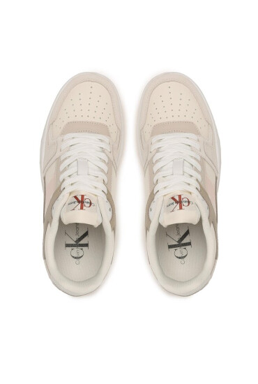 Calvin Klein Сникърси Basket Cupsole YW0YW01051 Creamy White YBI - Mera.bg