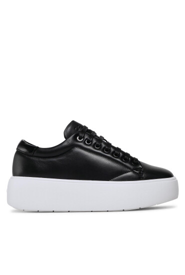 Calvin Klein Сникърси Bubble Cupsole Lace Up HW0HW01356 Ck Black BEH - Mera.bg