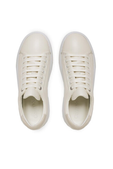 Calvin Klein Сникърси Bubble Cupsole Lace Up HW0HW01356 Бежов - Mera.bg