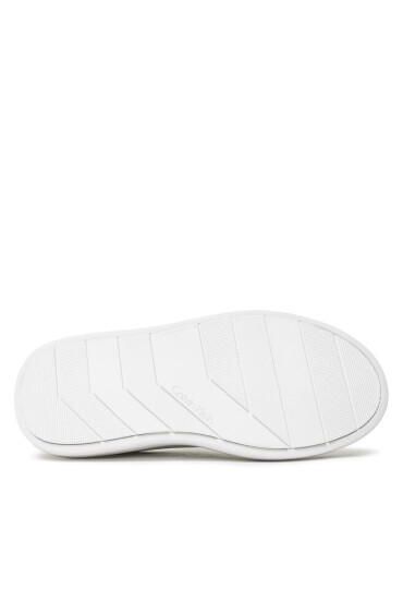 Calvin Klein Сникърси Bubble Cupsole Lace Up HW0HW01778 White/Crystal Gray 0K9 - Mera.bg