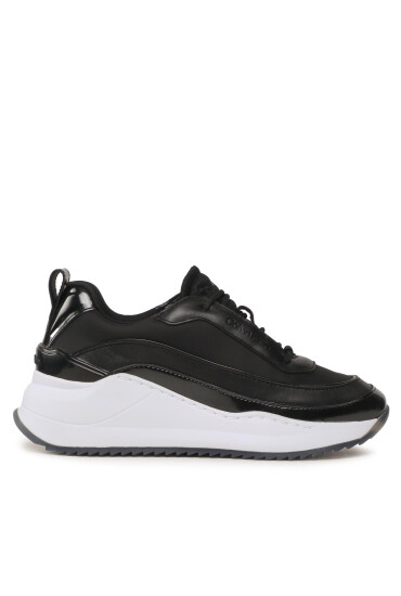 Calvin Klein Сникърси Chucky Internal Wedge Lace Up HW0HW01552 Ck Black BEH - Mera.bg