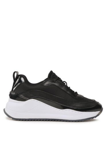Calvin Klein Сникърси Chucky Internal Wedge Lace Up HW0HW01552 Ck Black BEH - Mera.bg