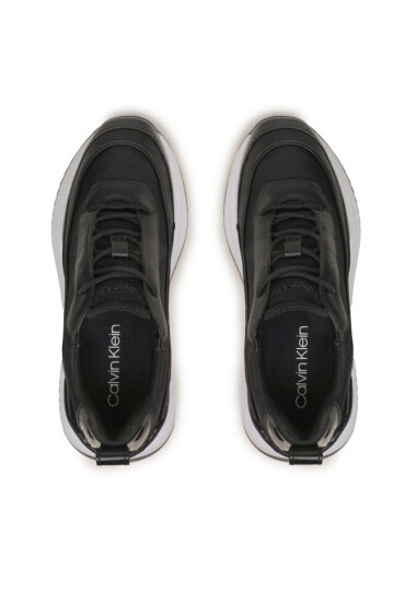 Calvin Klein Сникърси Chucky Internal Wedge Lace Up HW0HW01552 Ck Black BEH - Mera.bg