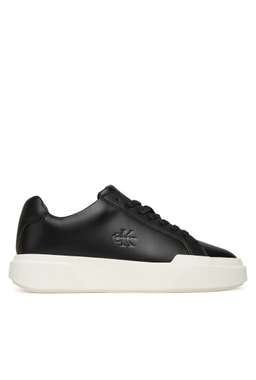 Calvin Klein Сникърси Chunky Cupsole Laceup Lth Wn YW0YW01947 Черен - Mera.bg