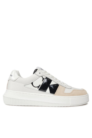 Calvin Klein Сникърси Chunky Cupsole Low Mix Nbs Dc YW0YW01415 Бежов - Mera.bg