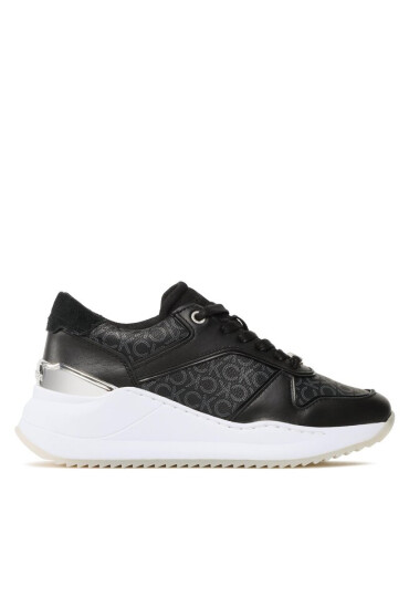 Calvin Klein Сникърси Chunky Intern Wedge Lace Up- Mono HW0HW01439 Black Mono 0GN - Mera.bg
