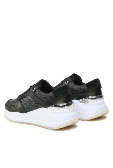 Calvin Klein Сникърси Chunky Intern Wedge Lace Up- Mono HW0HW01439 Black Mono 0GN - Mera.bg