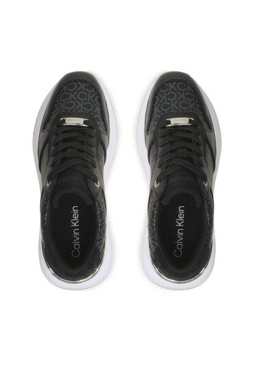 Calvin Klein Сникърси Chunky Intern Wedge Lace Up- Mono HW0HW01439 Black Mono 0GN - Mera.bg