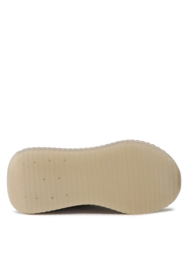Calvin Klein Сникърси Chunky Intern Wedge Lace Up-Mono HW0HW01439 Dk Ecru/Silver Mink Mono 0F7 - Mera.bg