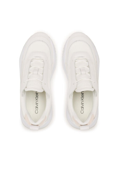 Calvin Klein Сникърси Chunky Internal Wedge Lace Up HW0HW01552 Екрю - Mera.bg