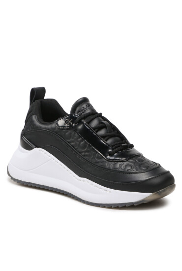 Calvin Klein Сникърси Chunky Internal Wedge Mono Mix Seasonal Black Mono 0GK - Mera.bg