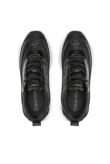 Calvin Klein Сникърси Chunky Internal Wedge Mono Mix Seasonal Black Mono 0GK - Mera.bg