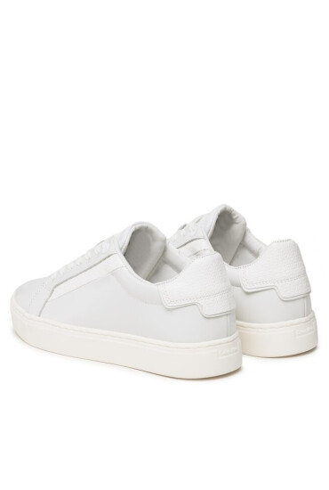 Calvin Klein Сникърси Clean Cup Lace-Nano Mono Mix HW0HW01592 Бял - Mera.bg